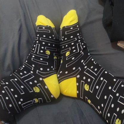 Old School Video Game Socks from the Sock Panda (Adult Large)