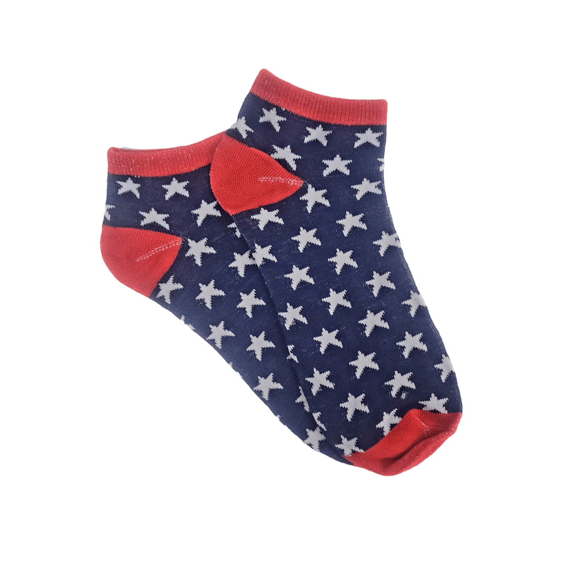 Patriotic Ankle Socks (Adult Large - Men's Shoe Sizes 8 - 12)