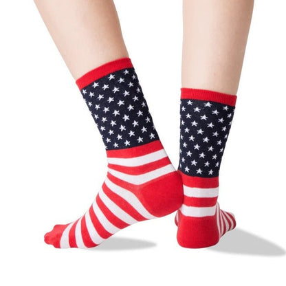 Patriotic Flag Socks from the Sock Panda