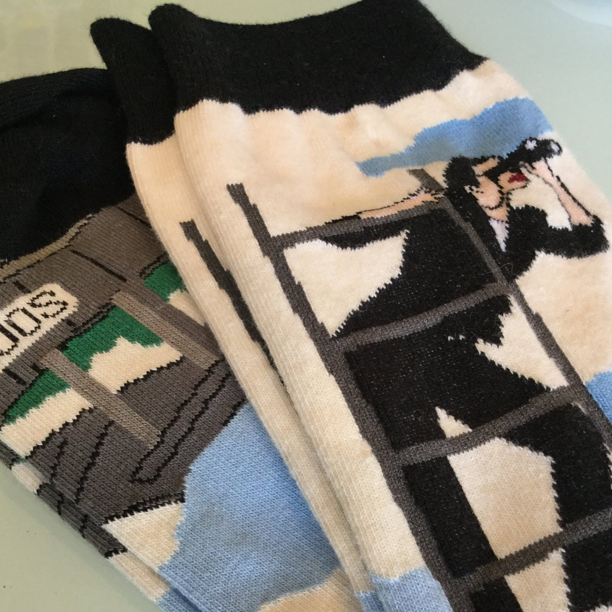 Powerful Woman Socks from the Sock Panda (Adult Medium)