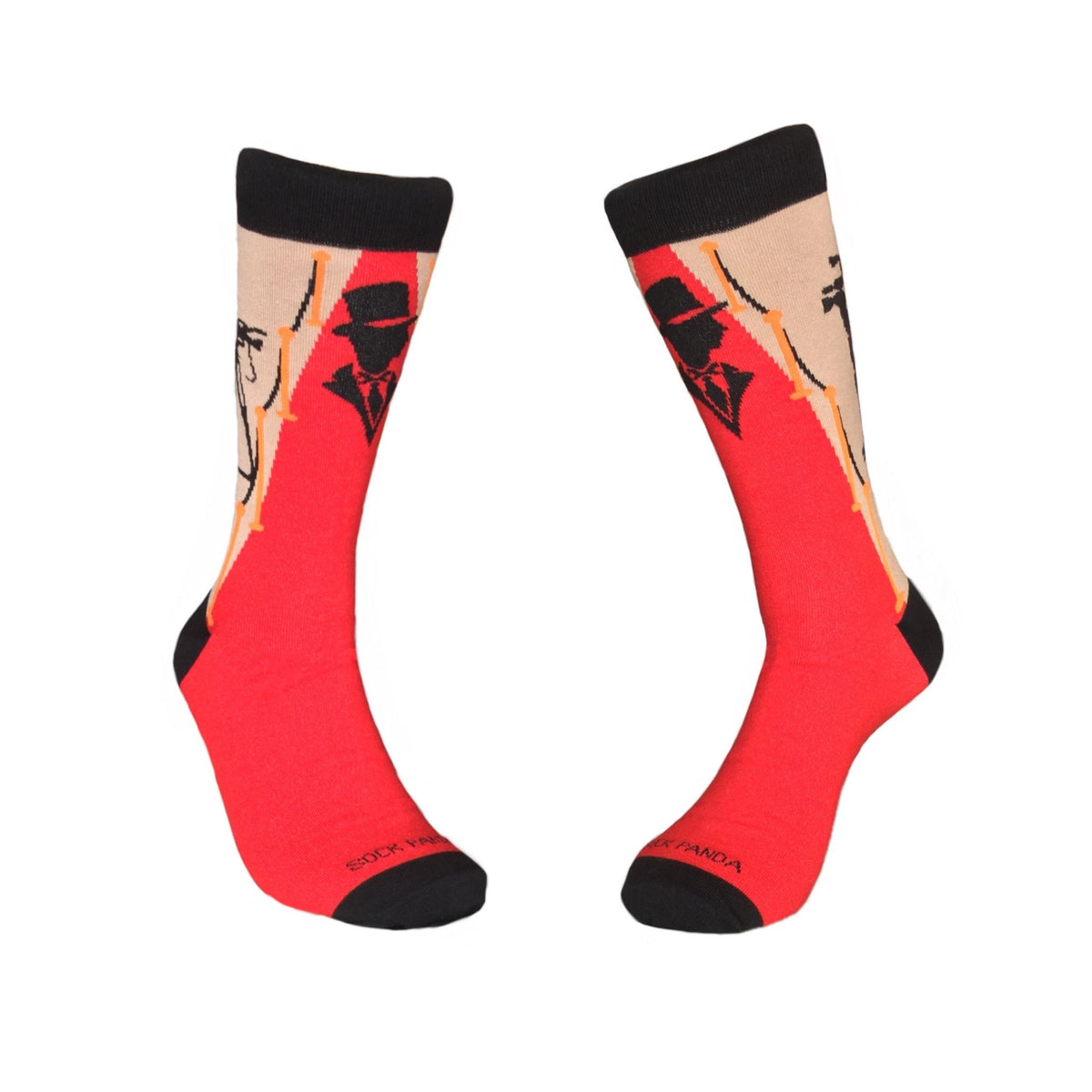 Red Carpet Socks from the Sock Panda