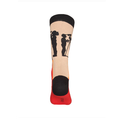Red Carpet Socks from the Sock Panda