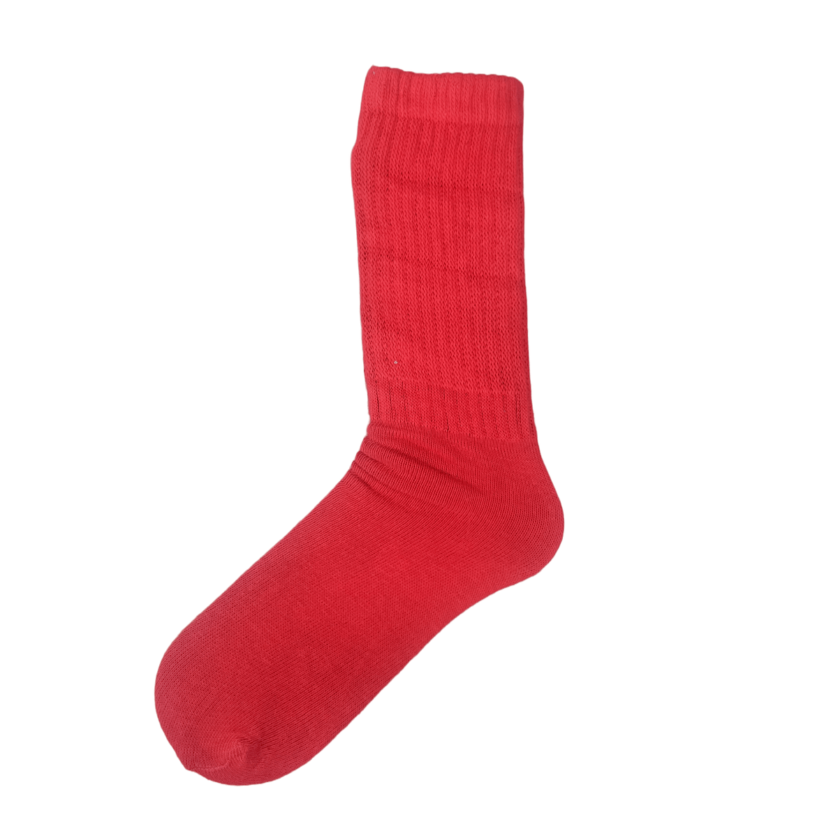 Red Slouch Socks from the Sock Panda
