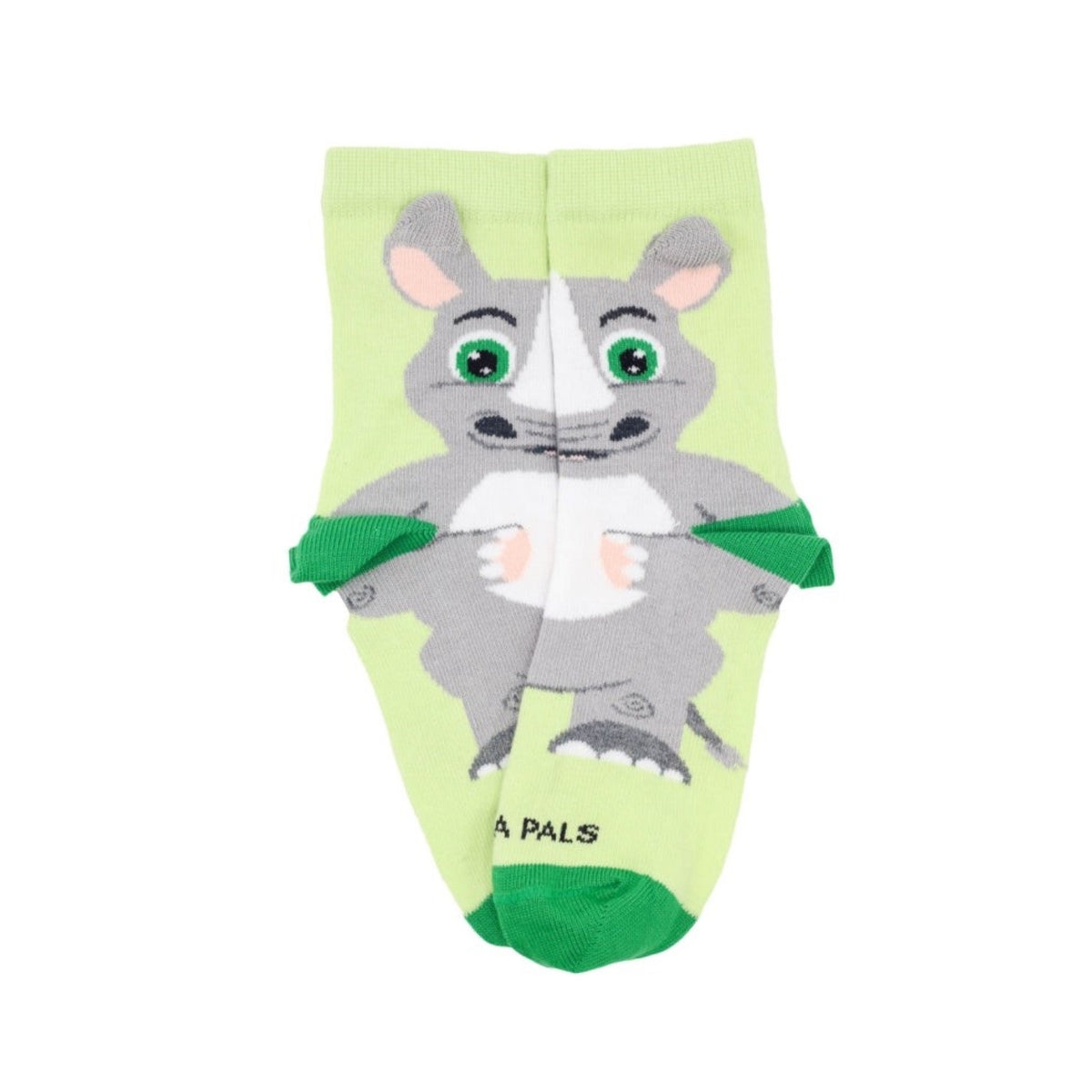 Reggie the Rhino Socks (Ages 3 - 7)