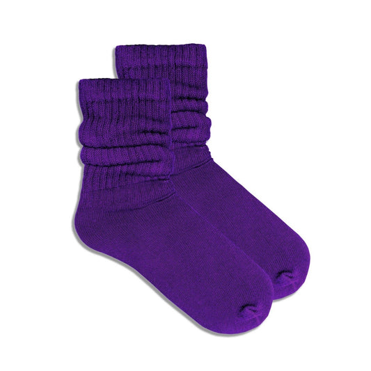 Slouch Socks (Adult Medium - Women's Shoe Sizes 5 - 10) - Halloween Colors (2 - Pack)