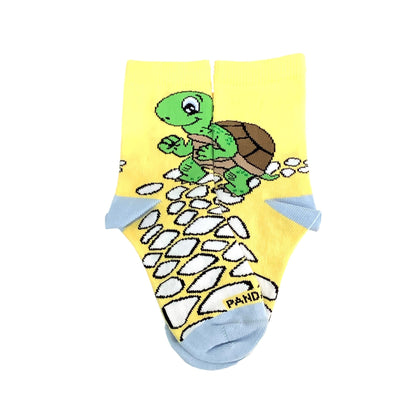 Slow & Steady Turtle Socks (Ages 3 - 7)