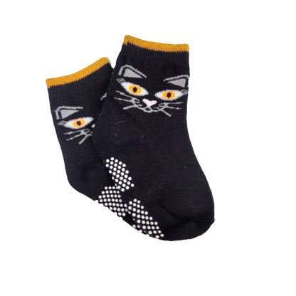 Spooky Halloween Kids Socks (Ages 1 - 2 Non - Skid) or (Ages 3 - 5, 5 - 7)
