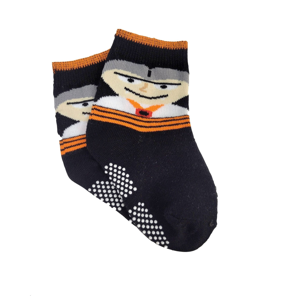 Spooky Halloween Kids Socks (Ages 1 - 2 Non - Skid) or (Ages 3 - 5, 5 - 7)