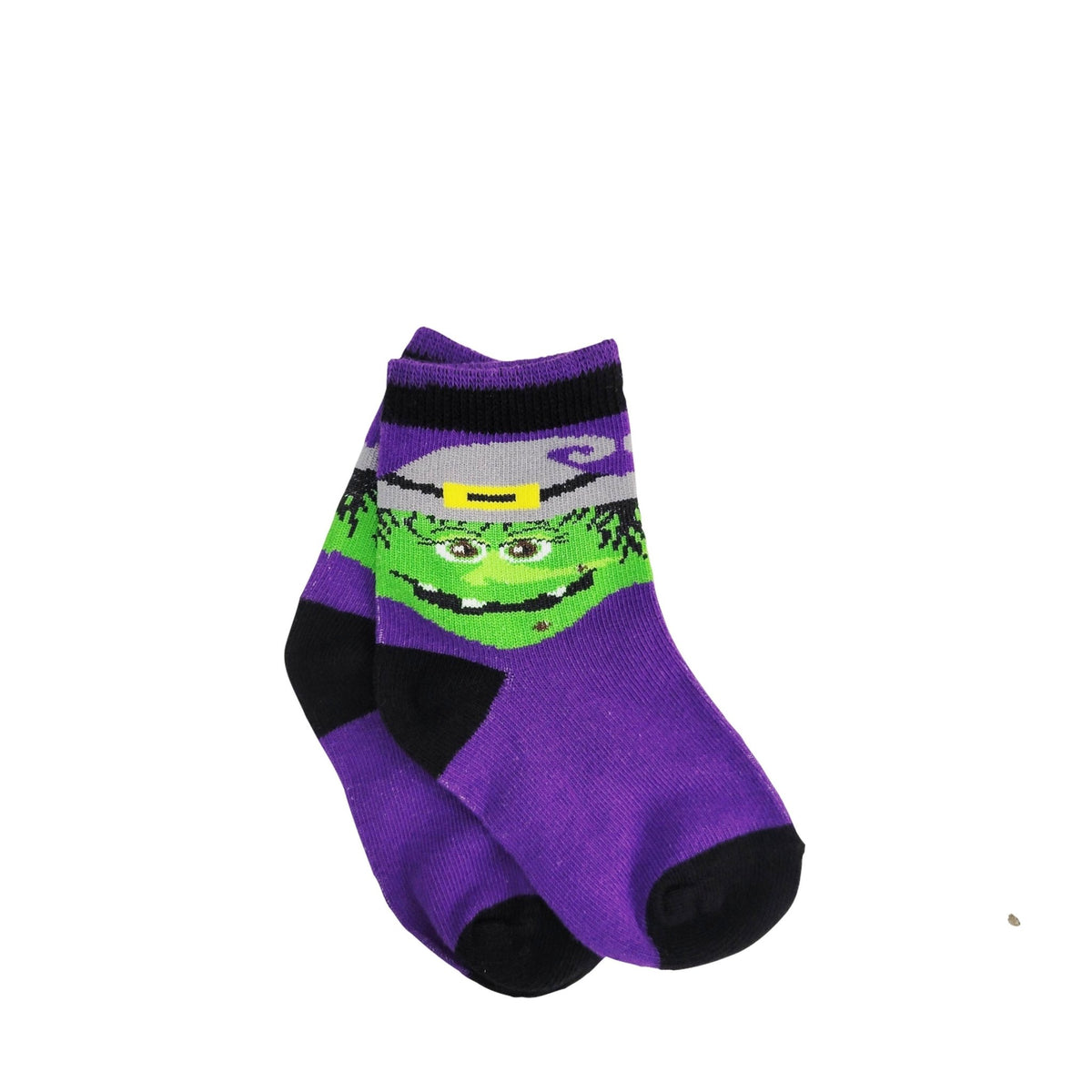 Spooky Halloween Kids Socks (Ages 1 - 2 Non - Skid) or (Ages 3 - 5, 5 - 7)