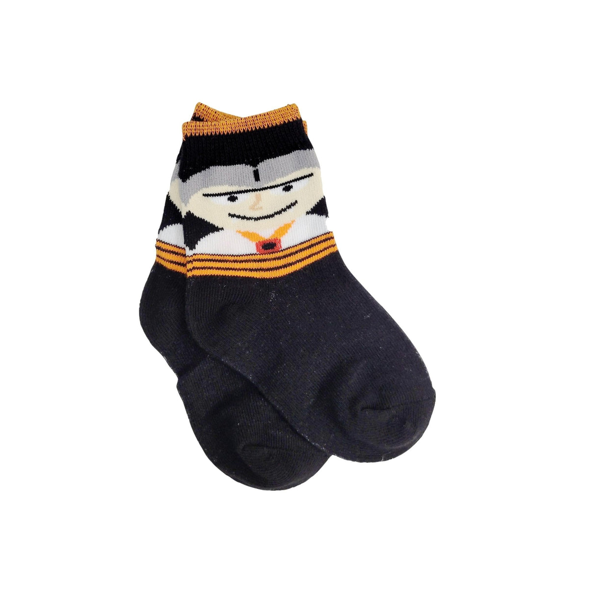 Spooky Halloween Kids Socks (Ages 1 - 2 Non - Skid) or (Ages 3 - 5, 5 - 7)
