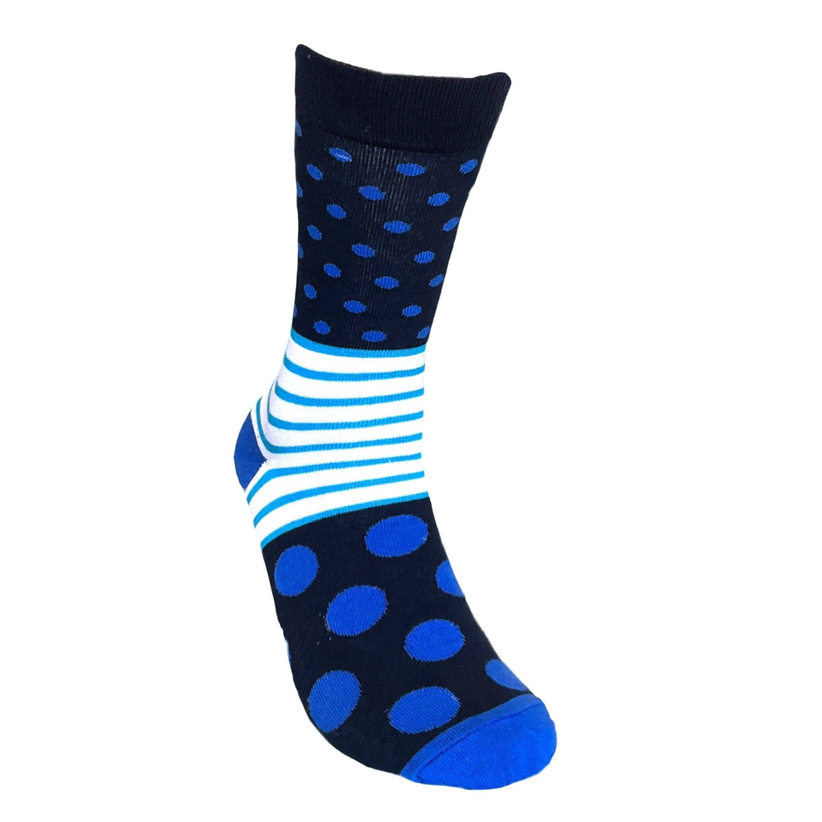 Stripes and Dot Patterned Socks from the Sock Panda (Adult Medium - Women's Shoe Sizes 5 - 10)