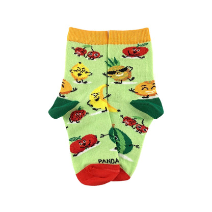 Super Happy Fruit Pattern Socks from the Sock Panda (Ages 3 - 7)