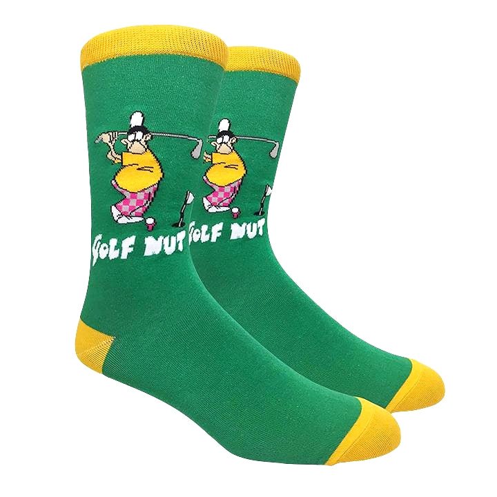 The Golf Nut Set of Socks (Two Pairs) for the Avid Golfer
