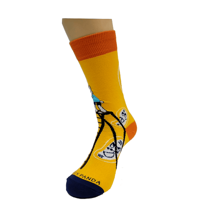 The Matrix Dali­ Bunny Rabbit Time Socks from the Sock Panda (Adult Small - Shoe Sizes 2 - 5)