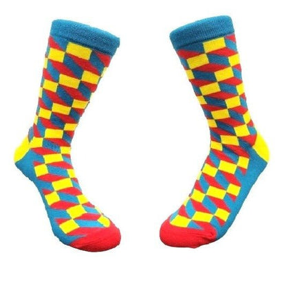 Three Dimensional (3D) Patterned Socks from the Sock Panda (Adult Medium - Women's Shoe Sizes 5 - 10)