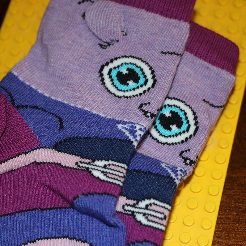 Tib Tab the Bat Socks (Ages 3 - 7) from the Sock Panda