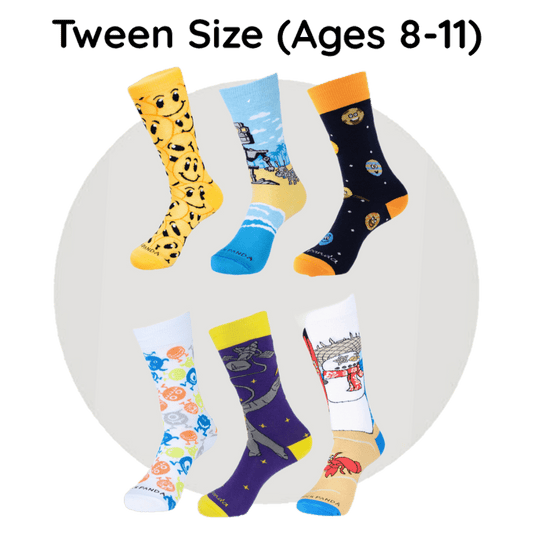 Tween Sock Subscription (Ages 8 - 11)