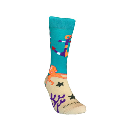 Under the Sea Anchor and Octopus Socks from the Sock Panda