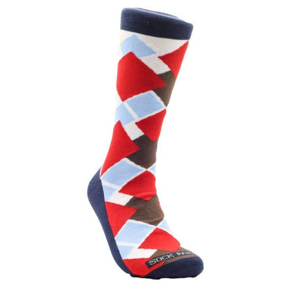 Unique Diamond Argyle Pattern Socks from the Sock Panda