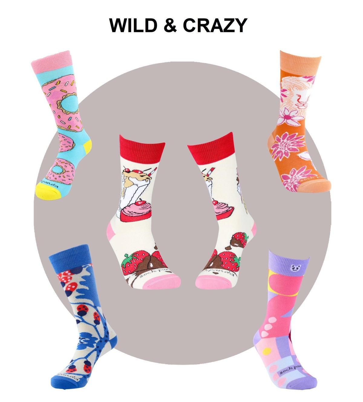 Women's Gift Sets (4-Pack) from the Sock Panda