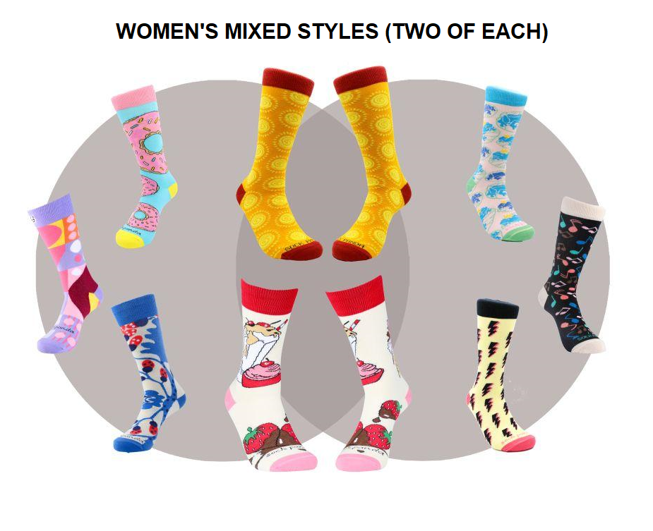 Women's Gift Sets (4-Pack) from the Sock Panda