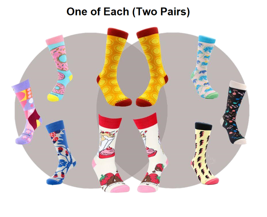 Women's Sock Subscription from the Sock Panda