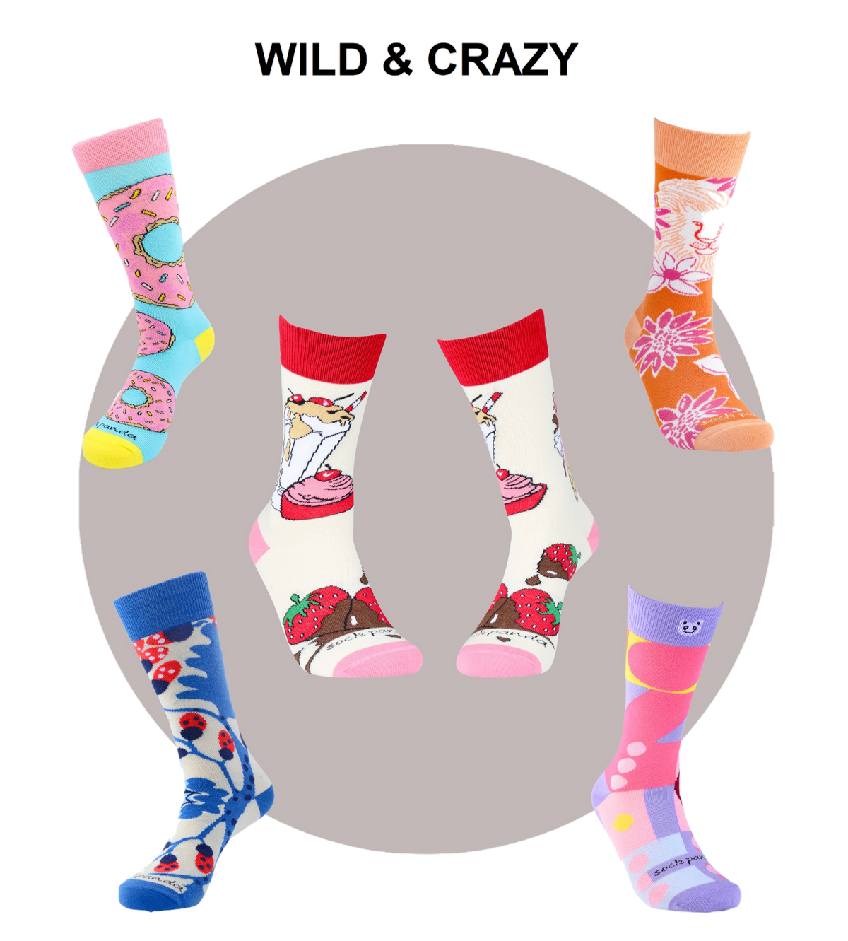 Women's Sock Subscription from the Sock Panda