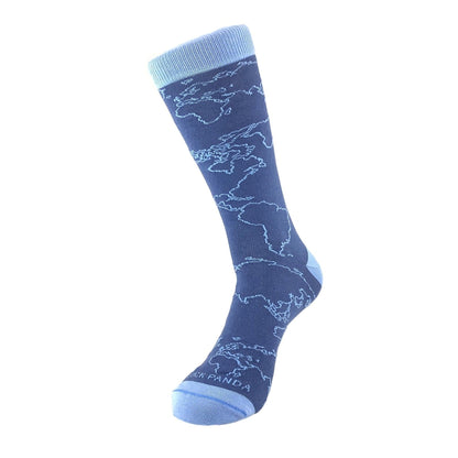 World Map Socks (We Are All In This Together) from the Sock Panda