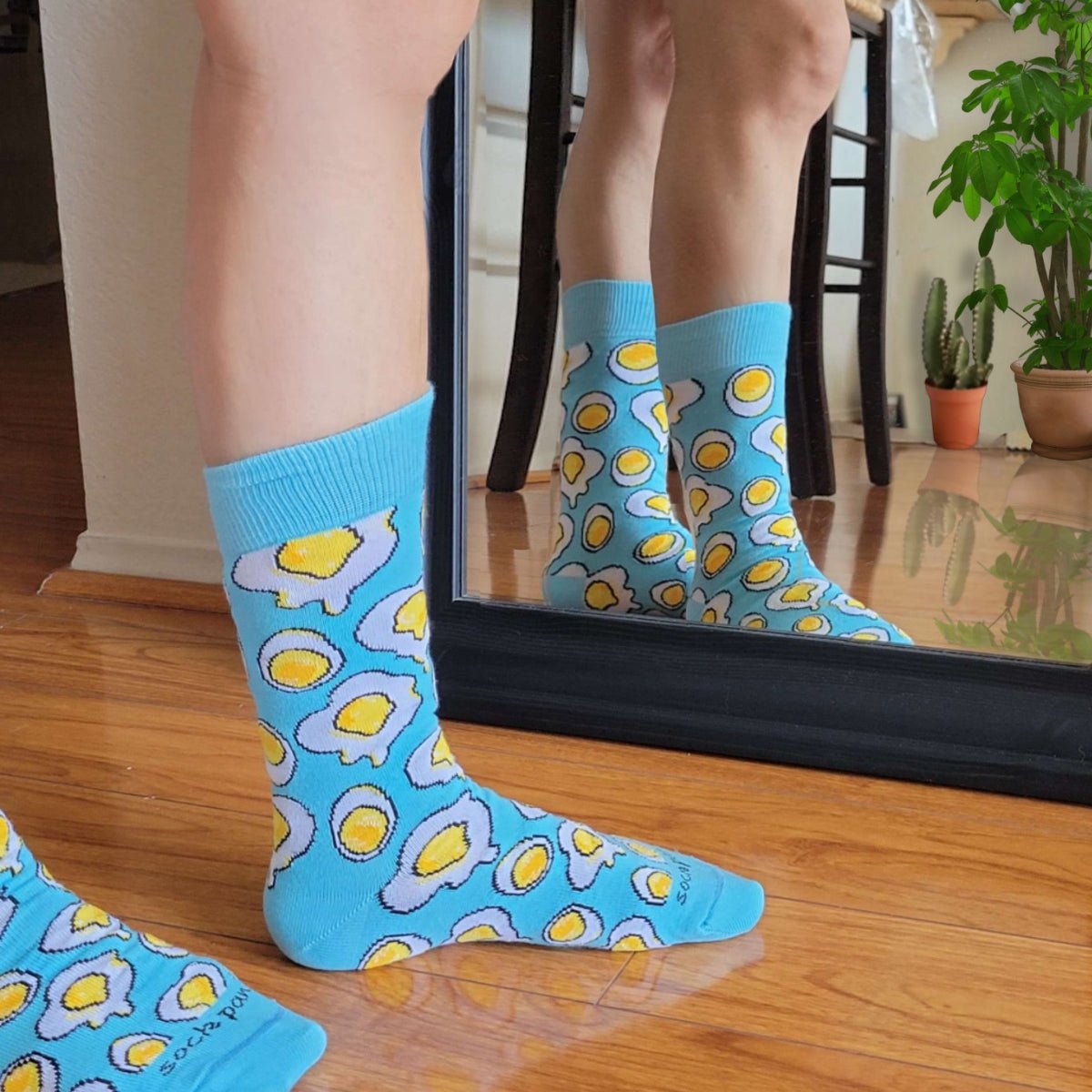 Yummy Eggs Socks from the Sock Panda